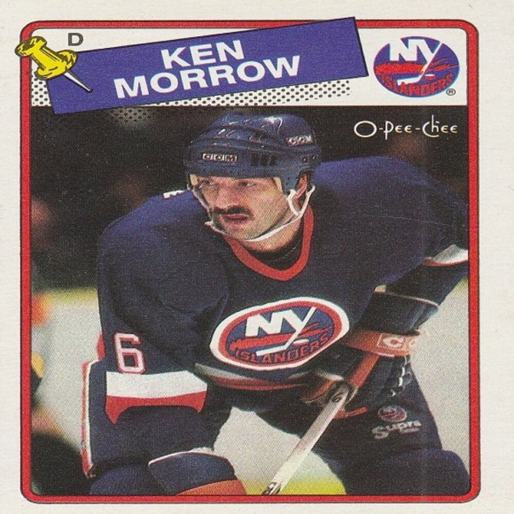 Ken Morrow - 1988 O Pee Chee Hockey Card